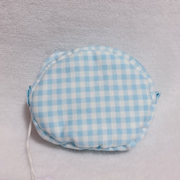 画像2: くまさんお顔ポーチ(しゅわしゅわソーダ色）