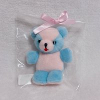 ちびくまさんぬいぐるみ(ぽわぽわラムネ色）