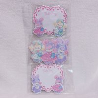 ハートレース ダイカットメモ 3種セット