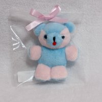 ちびくまさんぬいぐるみ(しゅわしゅわソーダ色）