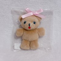 ちびくまさんぬいぐるみ(ミルクティ色）