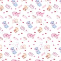 girly animal総柄PVC