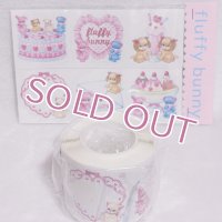 girly animal ロールシール