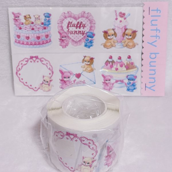 画像1: girly animal ロールシール