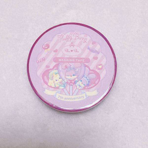 画像2: マスキングテープ／fluffy bunny 7thコラボ