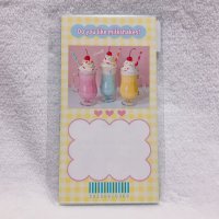 レシメモ　ミルクシェイク　黄色