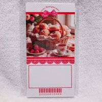 レシメモ　苺バスケット　ドット小