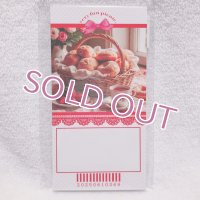 レシメモ　苺バスケット　ドット小