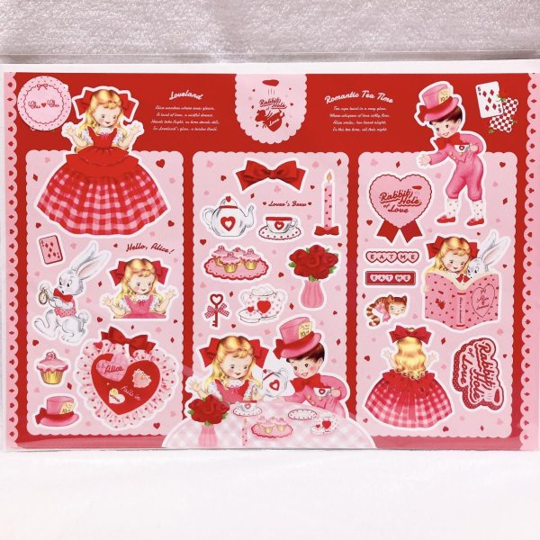 画像1: コラージュシート／Rabbit Hole of Love