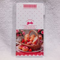 レシメモ　苺バスケット　ハートドット