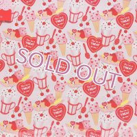 A4デザインペーパー／バナナスプリット(ぴんく)