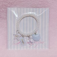 スプリングゴムブレスレット