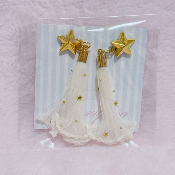 画像1: レースピアス