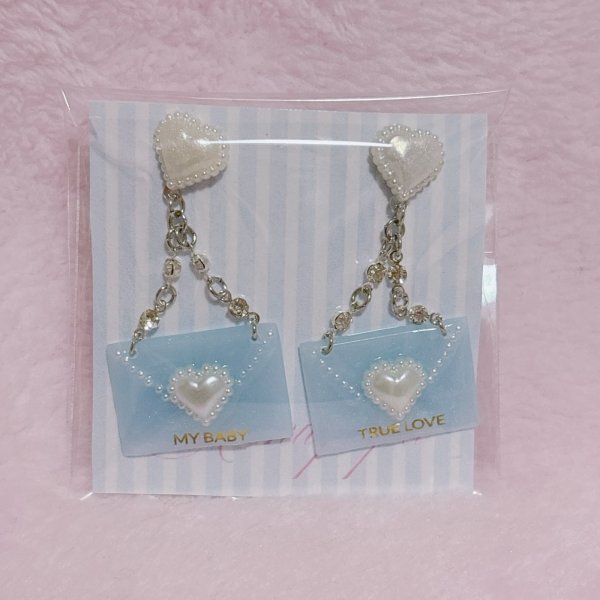 画像1: ラブレターピアス