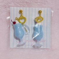 ブルーパフェ　ピアス