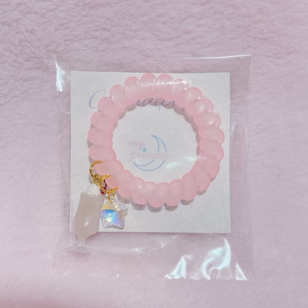 画像1: ピンクパフェスプリングコムブレス