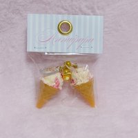アイスクリームイヤリング　シングル