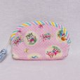 画像2: ピンクレトロアニマルポーチ (2)