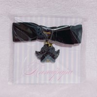 ベロアリボン＆エンジェルヘアクリップ