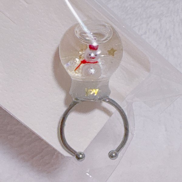 画像1: スノードーム　リング