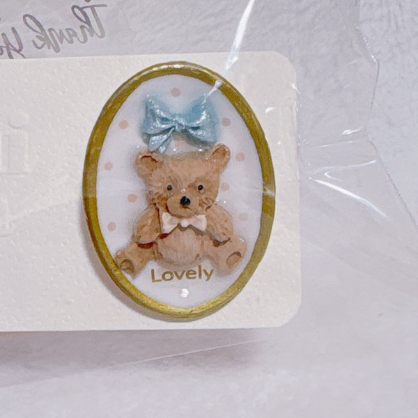 画像1: クマさんチョコケーキ　リング