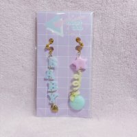 フルーツイヤリング　メロン