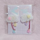 くものイヤリング