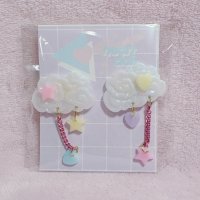 くものイヤリング