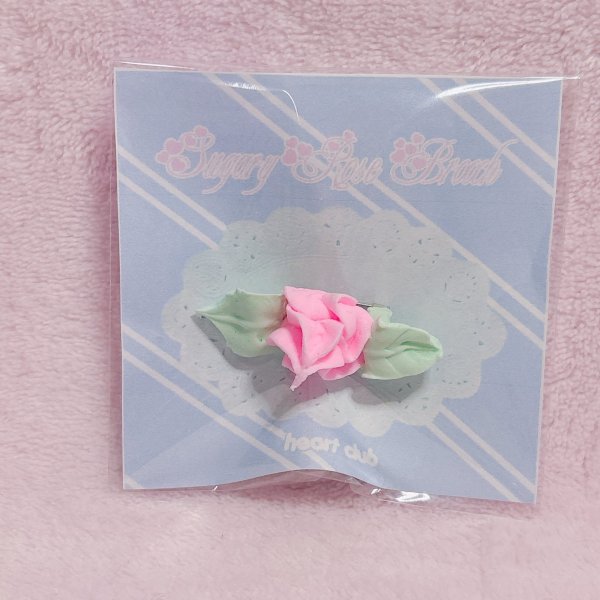 画像1: Sugaryrose　ブローチ