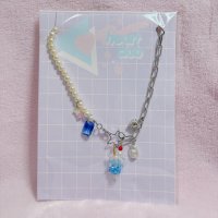 クリームソーダチョーカー　ブルーハワイ