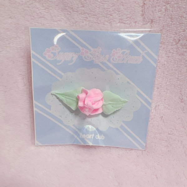 画像1: Sugaryrose　ブローチ