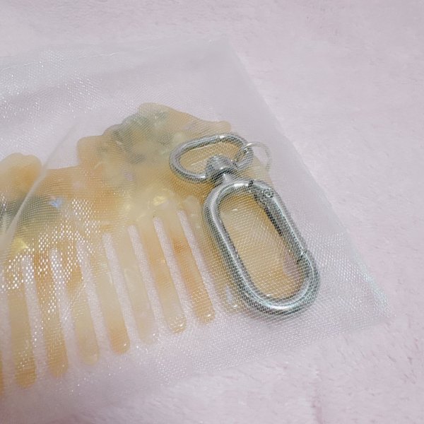 画像2: ヘアコームキーチェーン