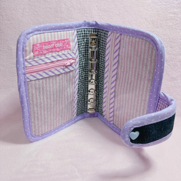 画像3: デニムシール帳バインダー　ハート