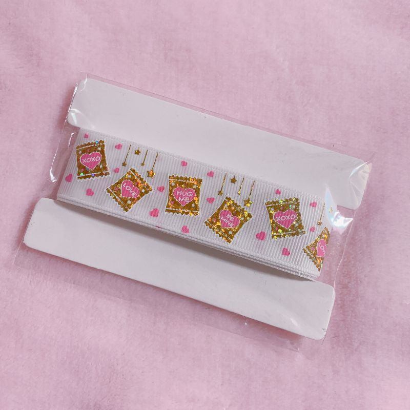 カットリボン キャンディバッグ ホワイト Fluffy Bunny