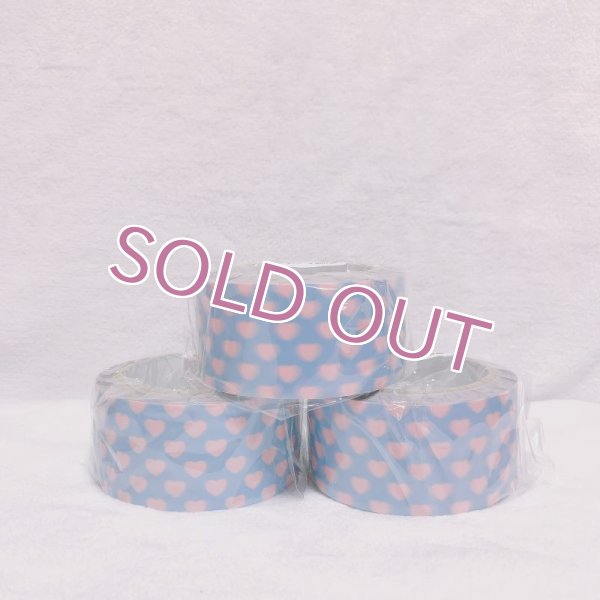 画像1: OPPテープ55.clinic heart~blue~ (1)