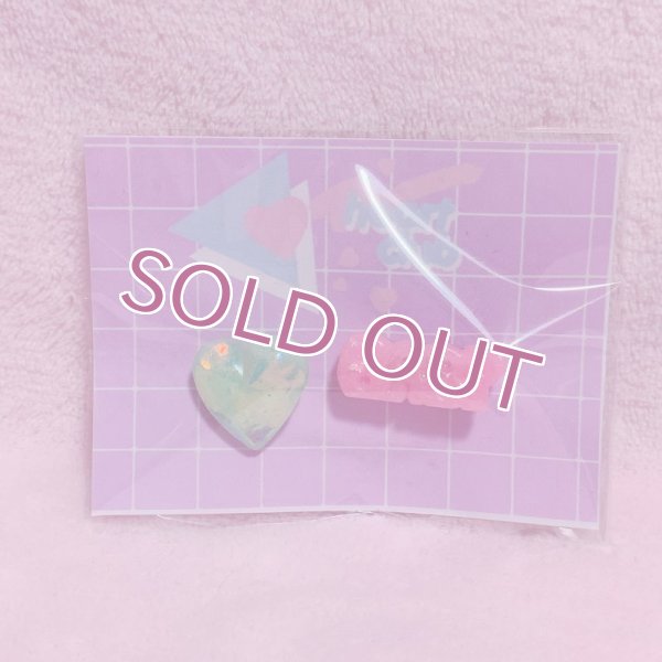 画像1: min min　ブローチ　set２ (1)