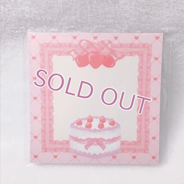 画像1: バラメモ　ショートケーキ (1)