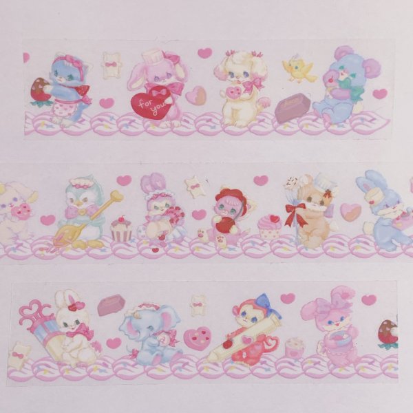 画像2: fluffy bunny×ayyjewel PETテープ ホイップ (2)