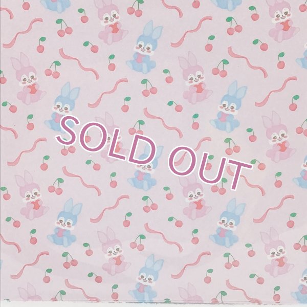 画像1: A４ペーパー　レトロなウサギ (1)