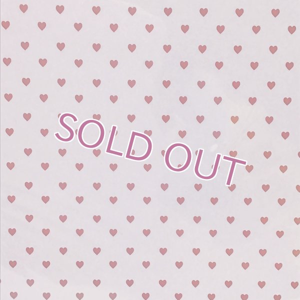 画像1: デザインペーパー（赤ハート） (1)