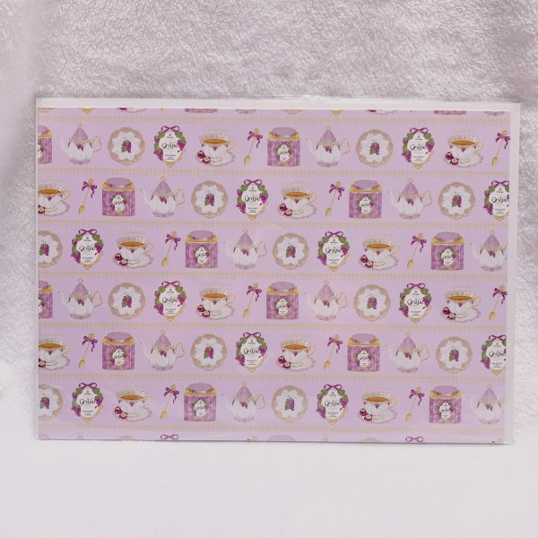 画像2: デザインペーパー　ぶどうティーA (2)