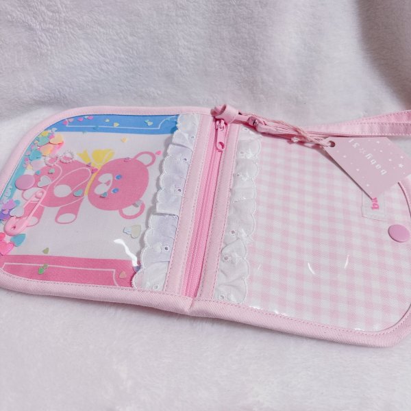 画像3: 二つ折りポーチ　クマ (3)