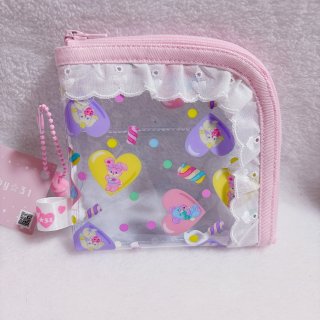 ぽんこ様♡ちびL字ポーチ ぽんこ様ちびL字ポーチ-ショッピングモール