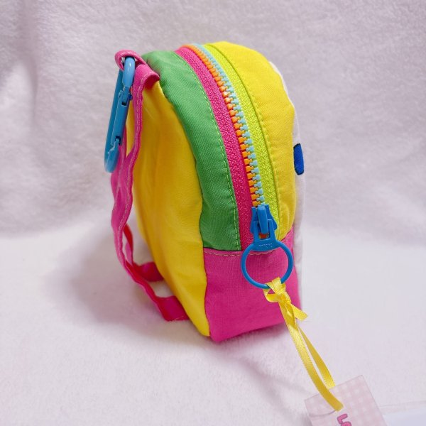 画像2: リュック型ポーチ(シャカシャカ無しLサイズ) (2)