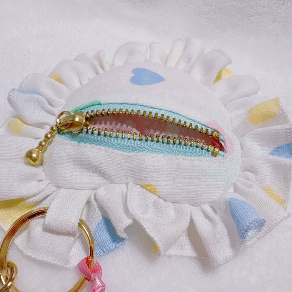 画像3: ハートクッションポーチ(小) (3)