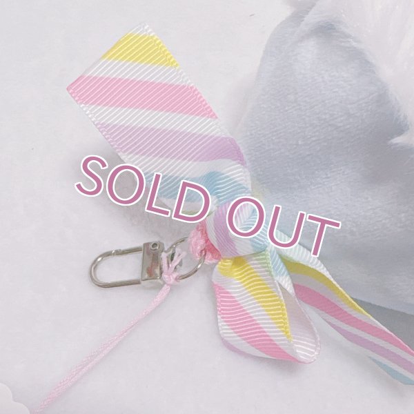 画像3: ベビーメリーチャーム（水色月） (3)