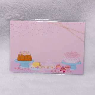 メモ・ノート・レターセット - fluffy bunny