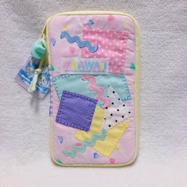 画像1: ペンケース　スクエアパッチ (1)