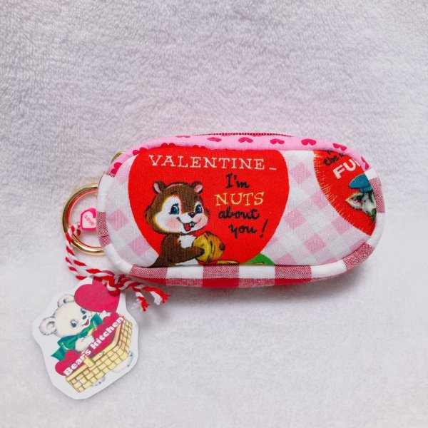 画像1: リップミニポーチ　オーバル (1)