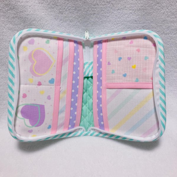 画像3: 6穴ミニバインダーマルチケース　デコシャカ (3)